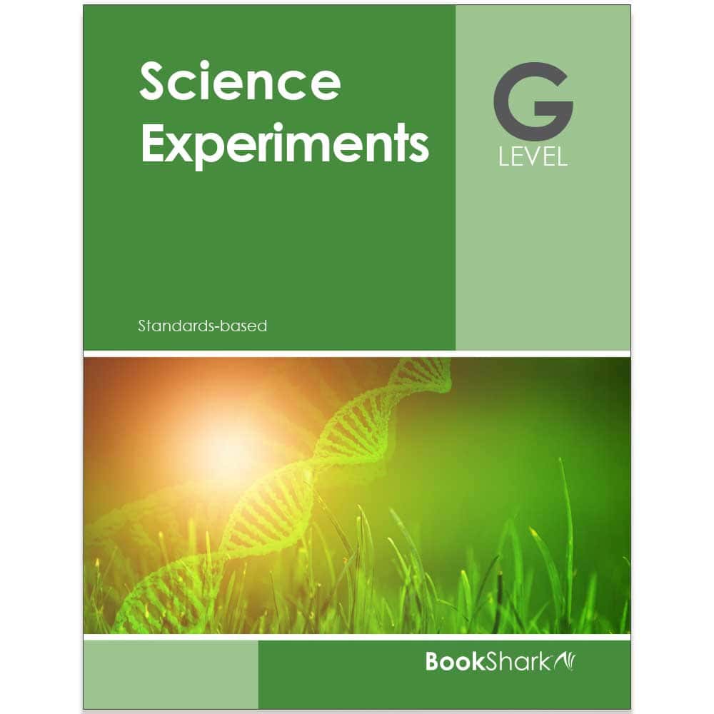 BookShark Science G Experiments Book