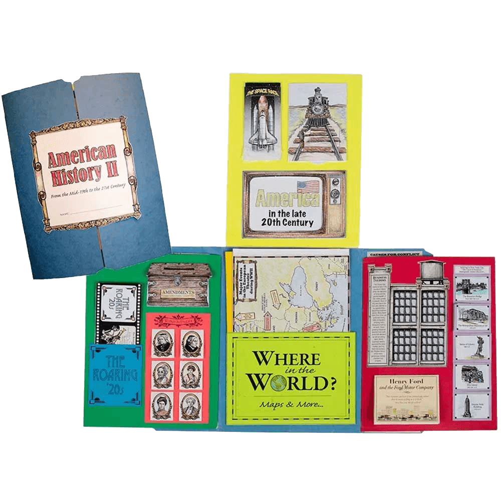 American History II - Lap Book Kit