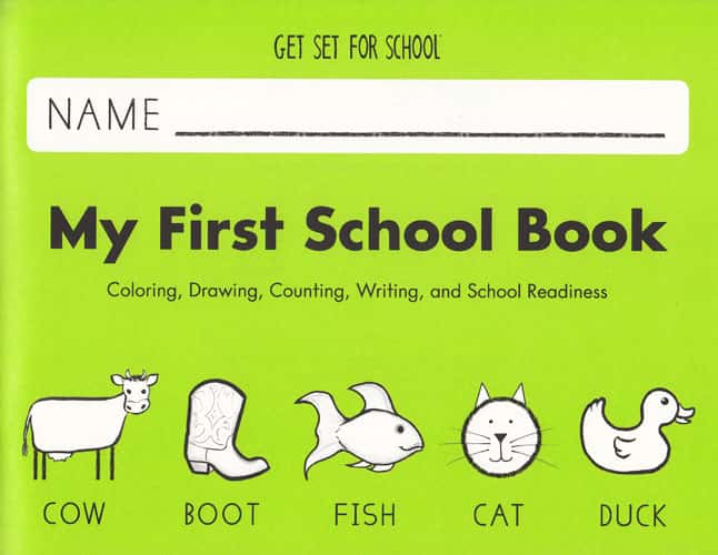 Handwriting Without Tears Pre-K: My First School Book