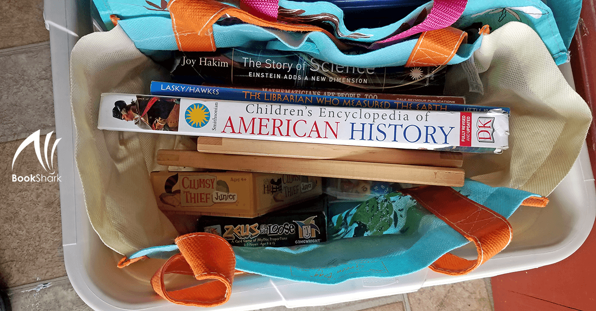 Tote Bag Homeschooling: THe Time-saving Solution for an On-the-go Family